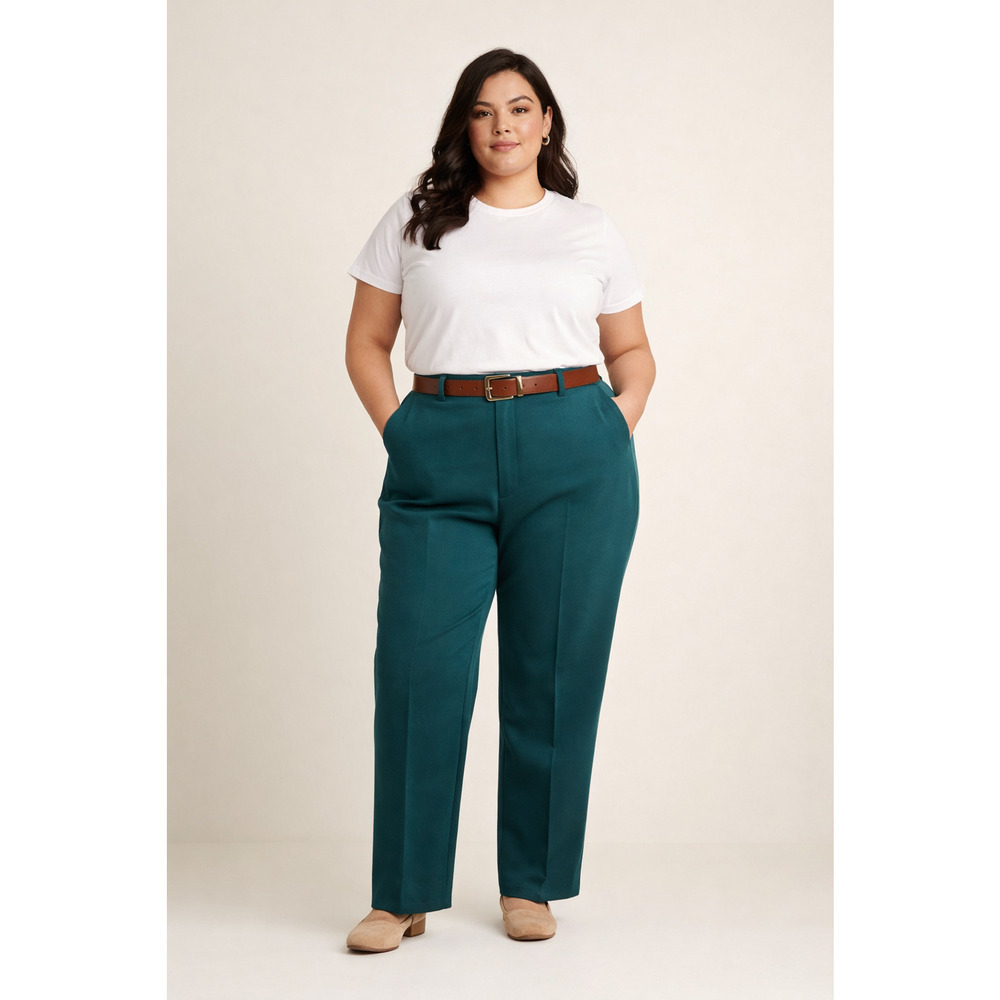 Rare Vintage Levi’s Bend Over Pants Teal 24W 38 Made USA Deadstock NWT